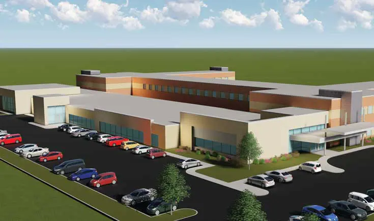Beaumont Health facility rendering