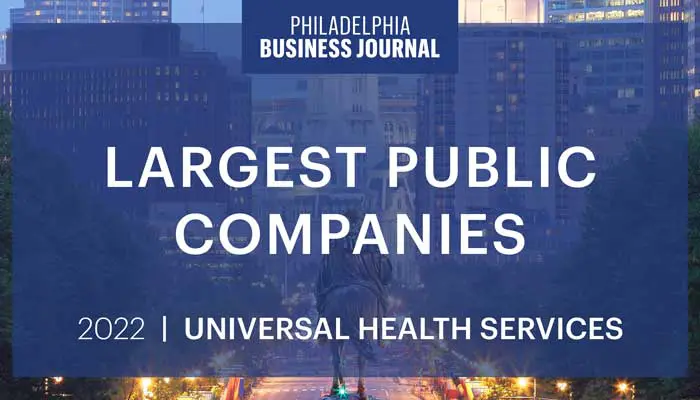 Philadelphia Business Journal Largest Public Companies