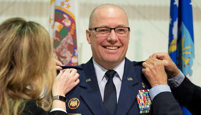 Matt Peterson promoted to Brigadier General