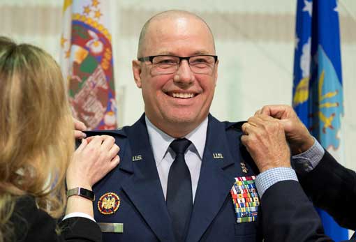 Matt Peterson promoted to Brigadier General