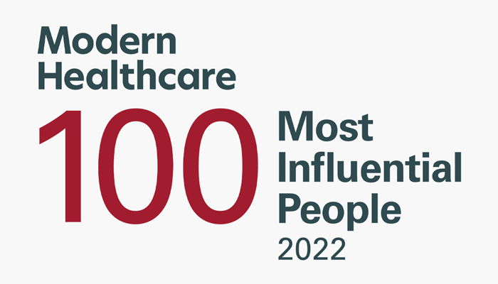 Modern Healthcare 100 most influential people 2022