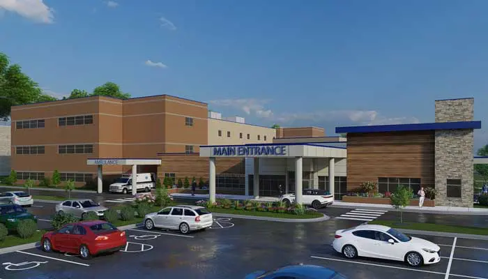 UHS LVHN facility rendering