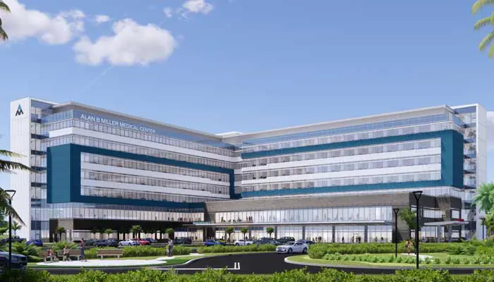 Alan B Miller Medical Center rendering