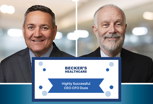Marc Miller and Steve Filton--Becker's Healthcare Highly Successful CEO-CFO Duos. Universal Healthcare Services, King of Prussia, PA.