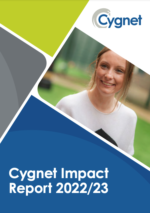 Cygnet Impact Report 2022/2023 cover page