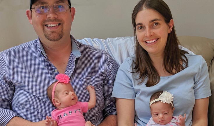 Fetal surgery delivers double the joy