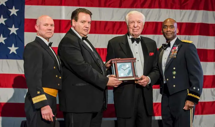 Alan B. Miller Honored for UHS Collaboration with U.S. Military