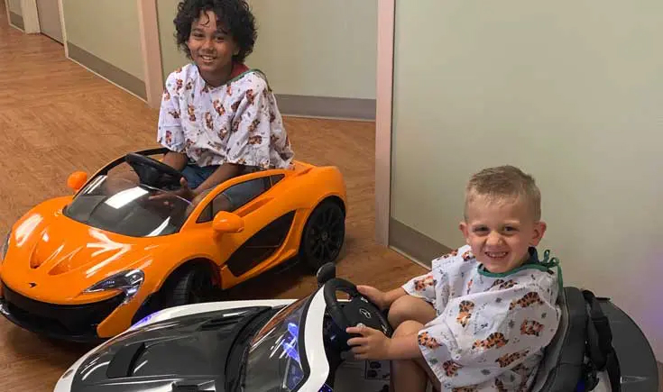 Modern Healthcare: Minicars let youngsters drive themselves to Texas OR