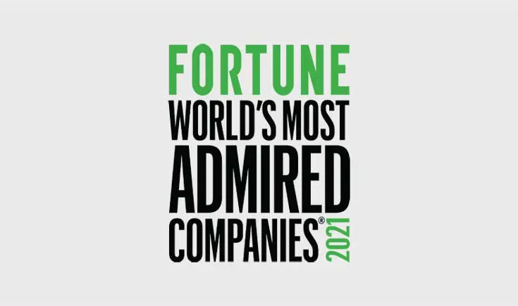 UHS Fortune most admired company 2021
