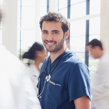 Male-doctor Universal Health Services - Careers