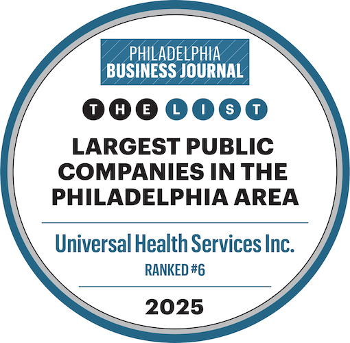 Philadelphia Business Journal Largest Public Companies badge